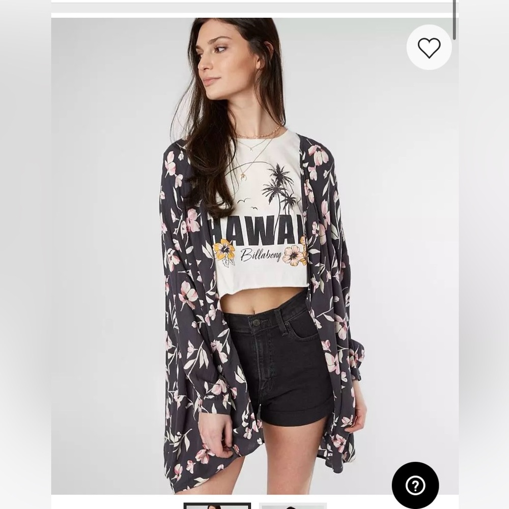 Billabong Floral Kimono